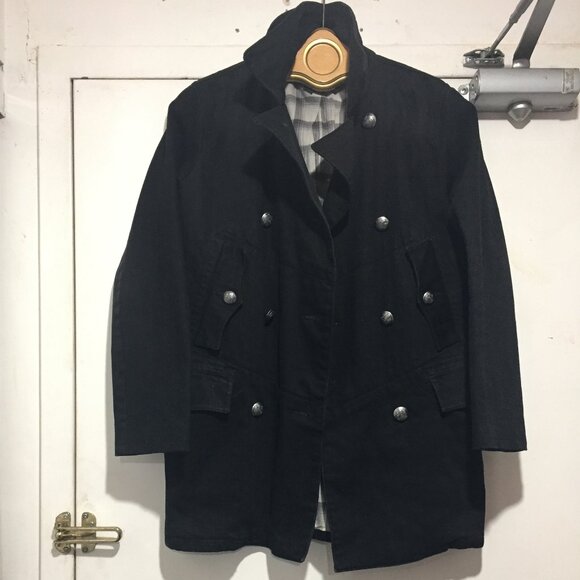 LAUREN JEANS RALPH LAUREN DOUBLE BREAST JEANS JACKET SIZE S - Picture 7 of 11